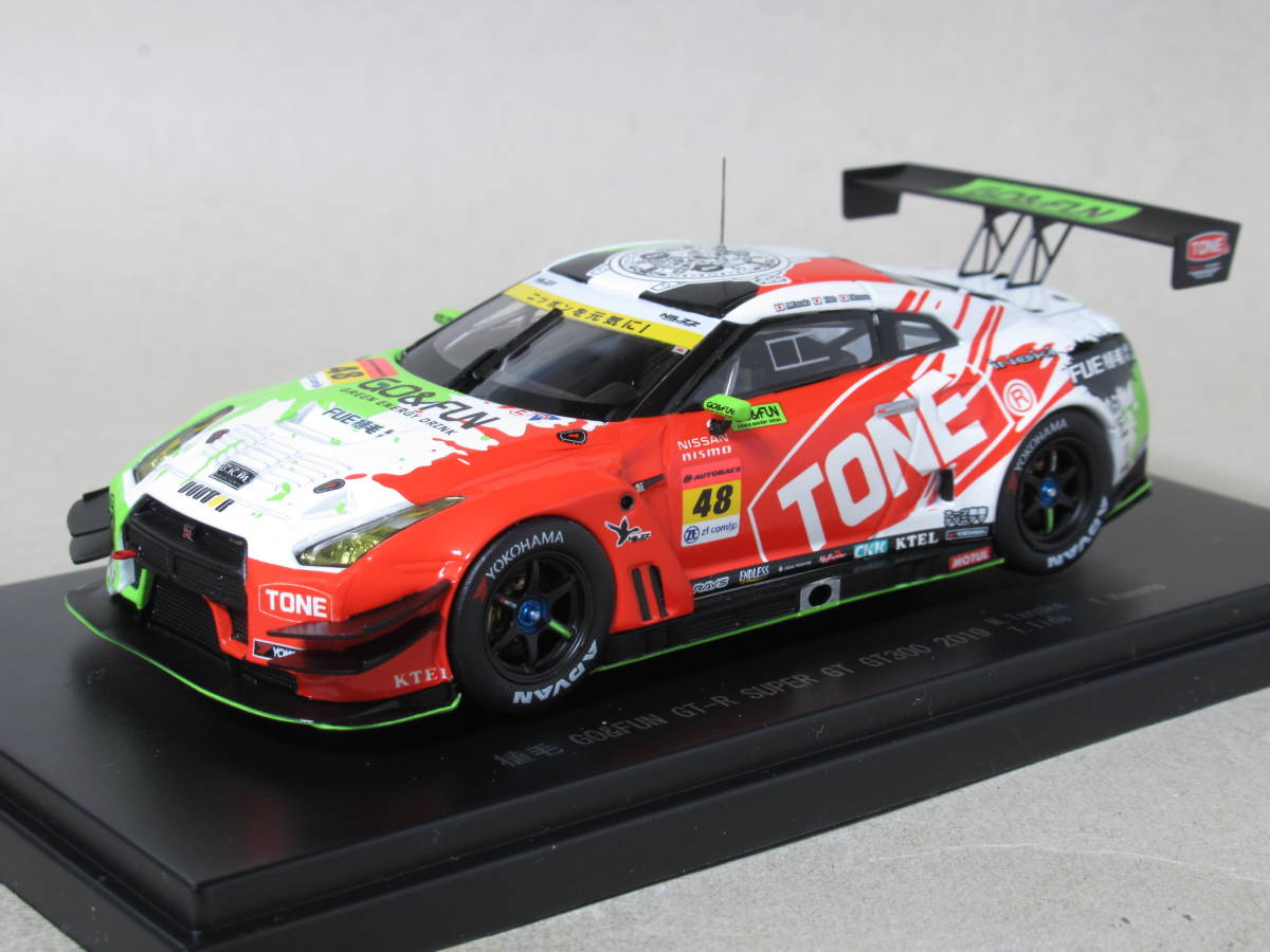 1/43 植毛 GO&FUN GT-R #48 スーパーGT GT300 2019拍卖