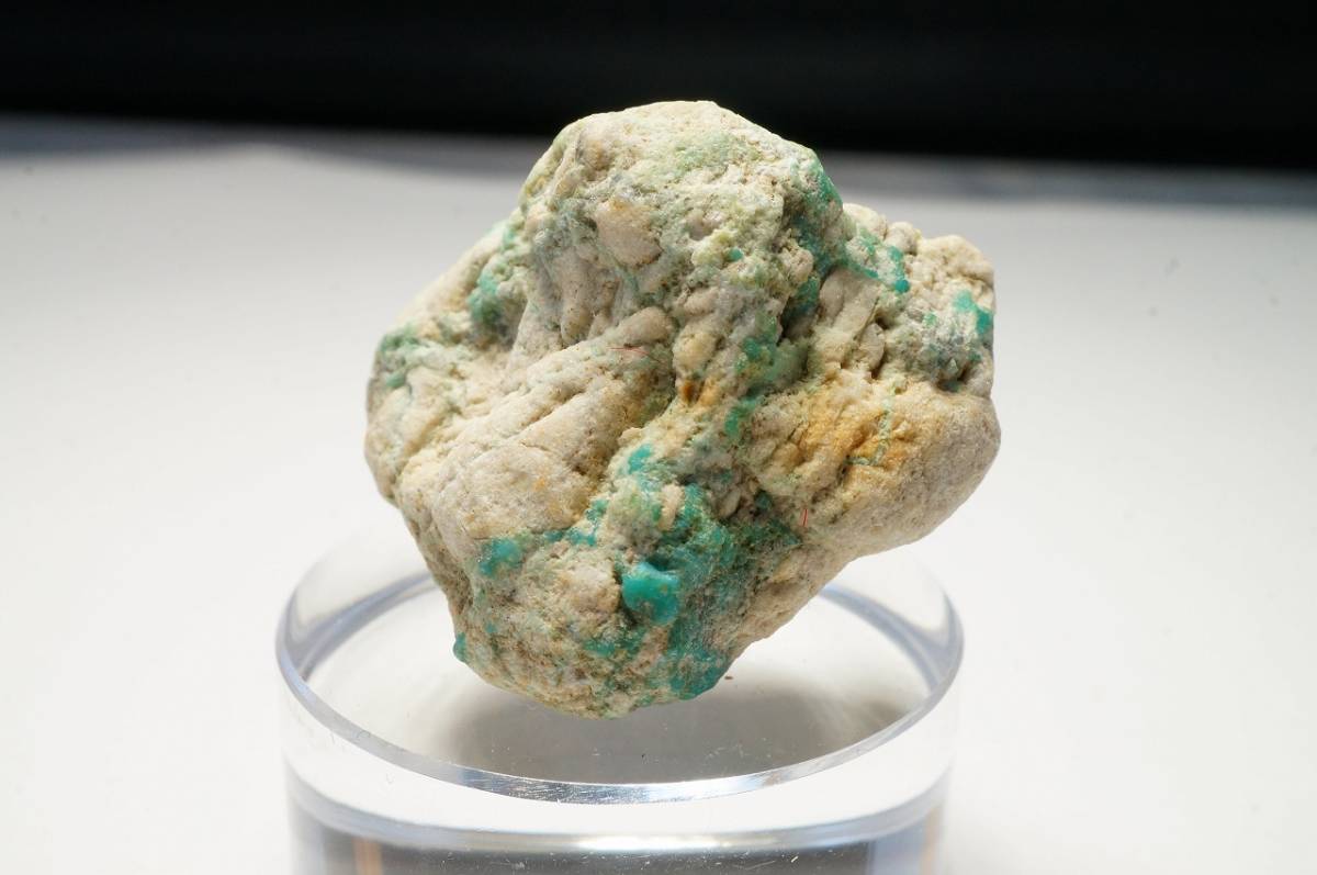 【在庫僅か!即決特別価格】早い者勝ち!30年前の希少在庫!上質アリゾナ産色合い鮮やかトルコ石・トルコ(ターコイズ)原石62.7ct拍卖