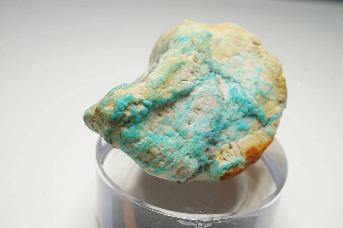 【在庫僅か!即決特別価格】早い者勝ち!30年前の希少在庫!上質アリゾナ産色合い鮮やかトルコ石・トルコ(ターコイズ)原石76.1ct拍卖