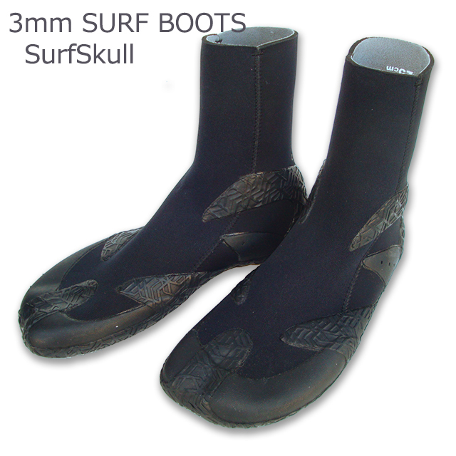 【新入荷 即決】3mmサーフブーツ SURFSKULL ★23cm 防寒/サーフィンブーツ/サーフィン 拍卖