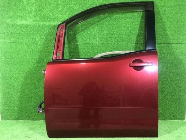 NISSAN ニッサン セレナ H12年 純正 左 フロント ドア レッド系 赤C25/CC25/NC25/CNC25/CNC25 LEFT FRONT DOOR ID:1200拍卖