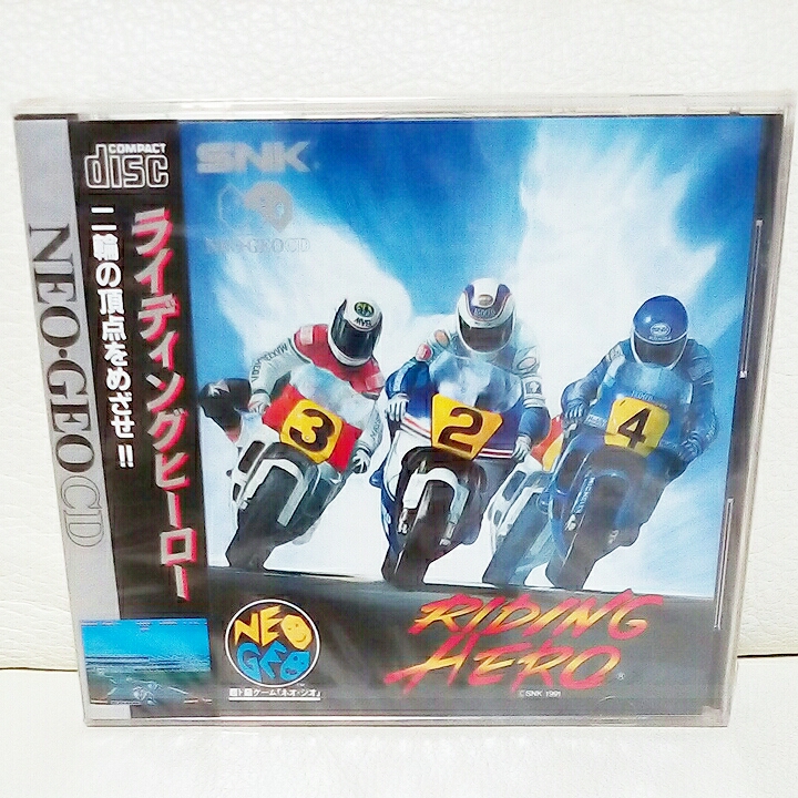 ☆極レア品☆新品未使用品未開封品☆NEOGEO CD☆ライディングヒーロー☆SNK☆1991年☆国内正規品☆受取、評価連絡出来る方☆拍卖