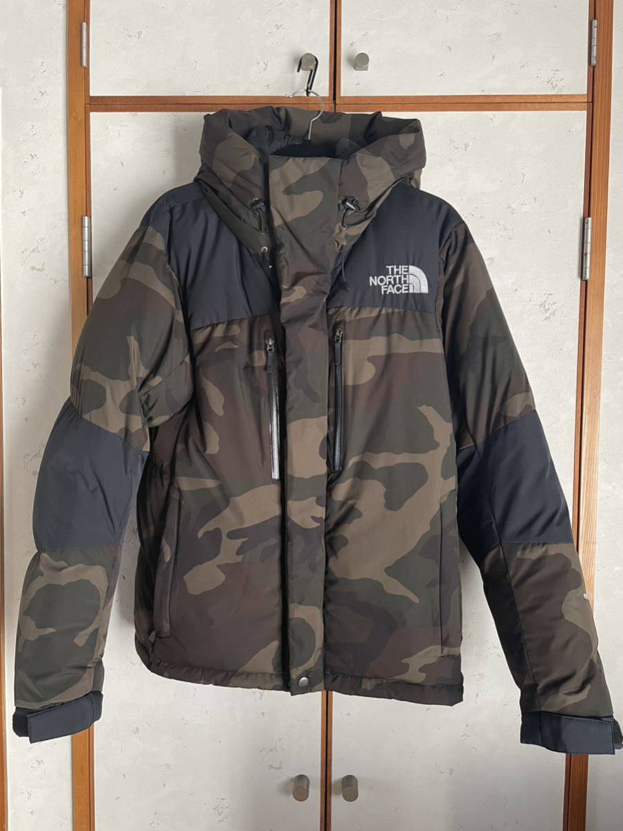 美品 ノースフェイス バルトロライトジャケット ダウン 迷彩カモフラ L拍卖