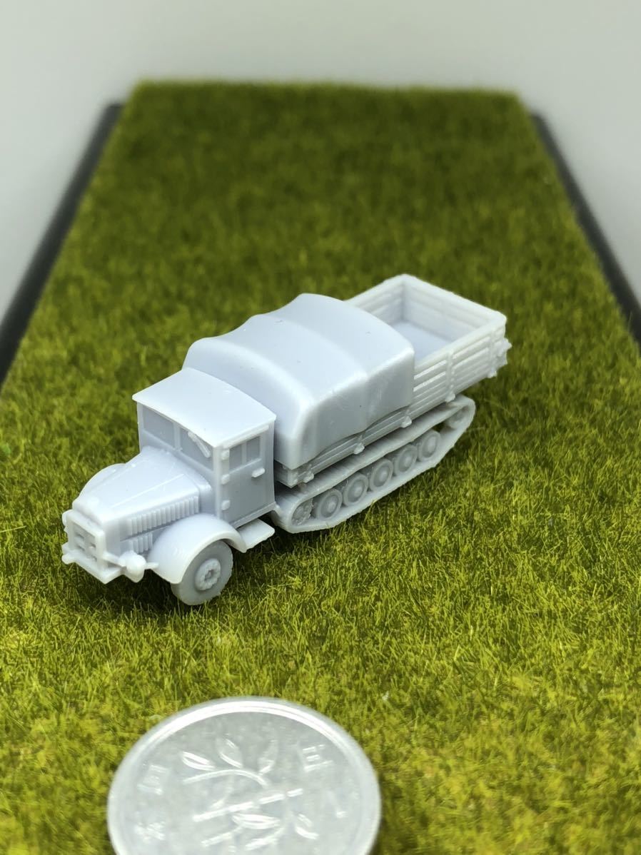 1/144レジンキット 未塗装 WWⅡ 大型ハーフトラック メルセデスベンツ L4500S 軍用車両C ワールドタンク ミュージアム【同梱可能】拍卖