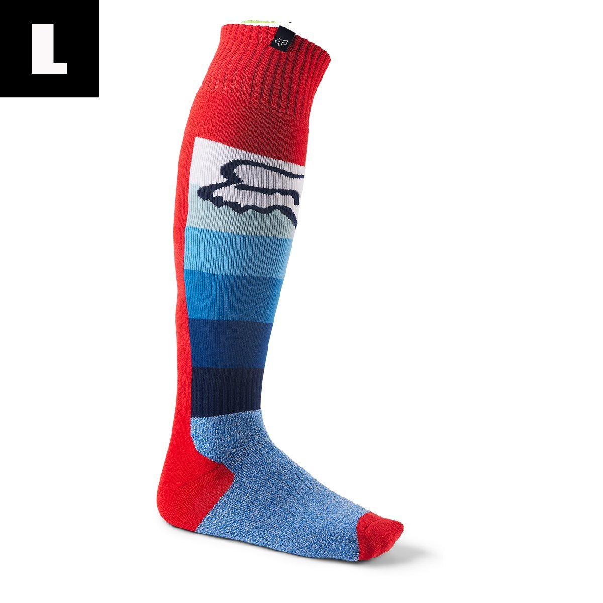 【定形外¥350配送可】FOX ’23 180 ソックス トキシック フローレッド/L(26.8~28.6cm)サイズ #29708-110拍卖