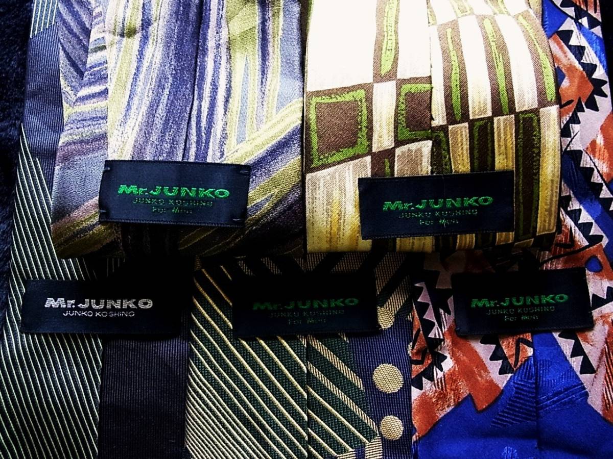 ■即決セール■J0827■ 5本セット全て 【Mr.ジュンコ】ネクタイ■■■■■拍卖