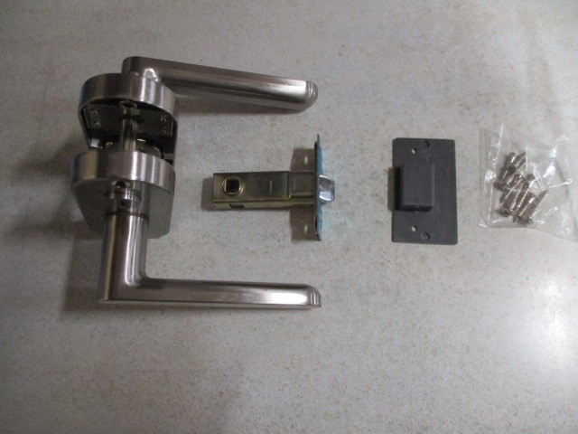 レバーハンドル間仕切り錠 浴室用 1個¥3700 送料無料 拍卖