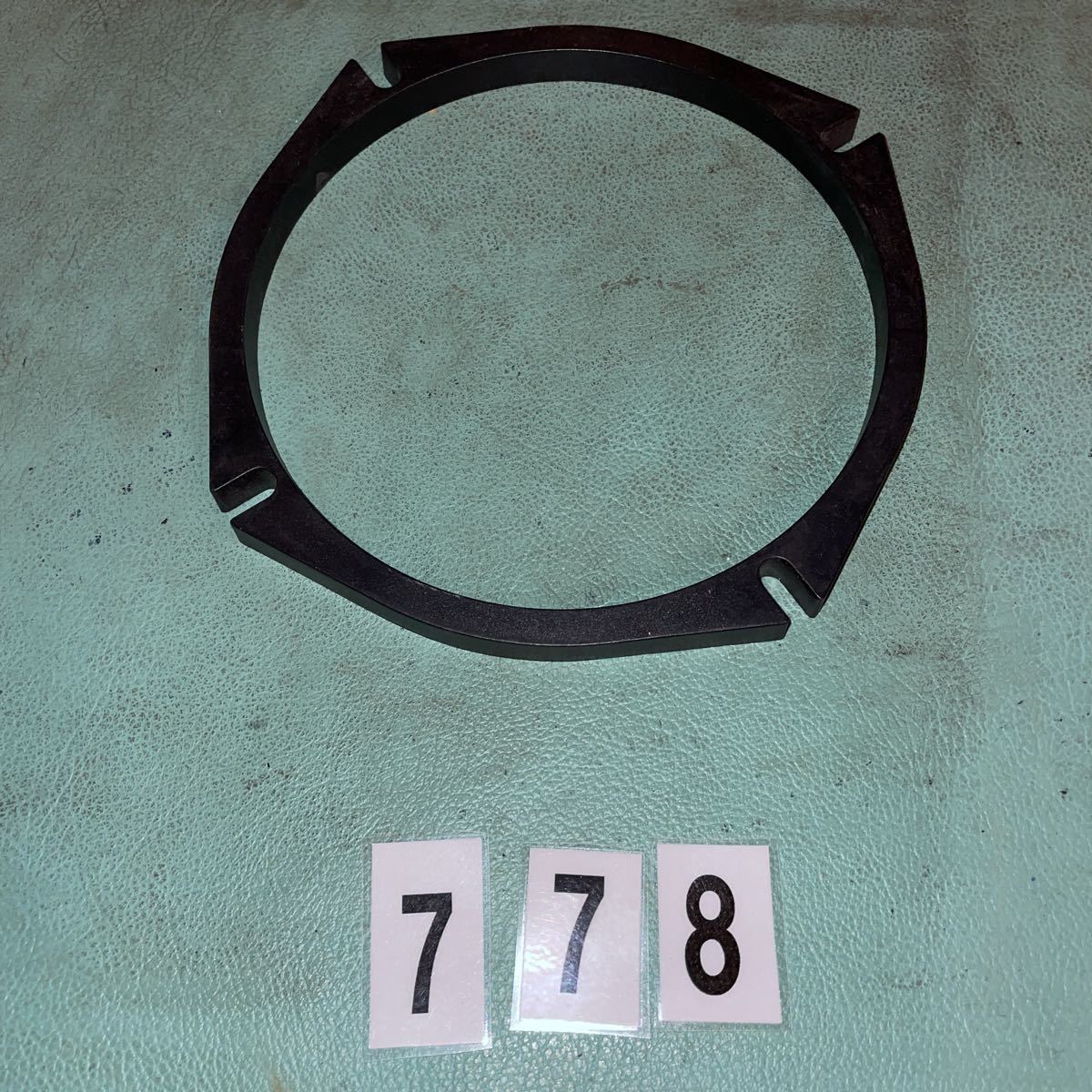 スピーカー バッフル 14cm用 厚さ9.9mm 1個 未使用 NO.778拍卖