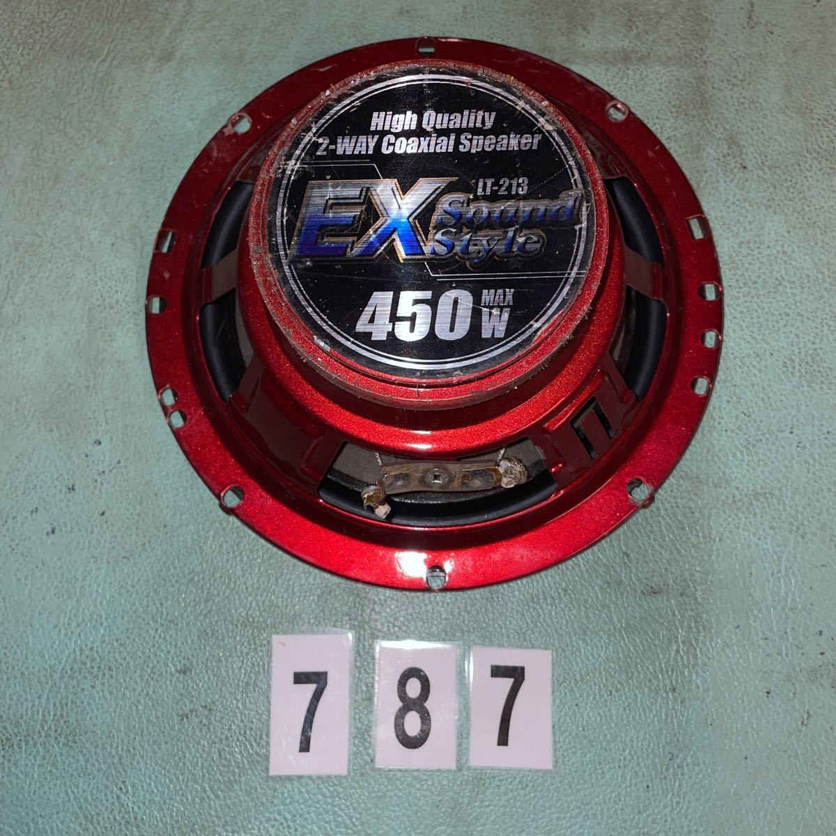 16cm スピーカー EX Sound style LT-213 1個 MAX450W 2-way NO.787拍卖