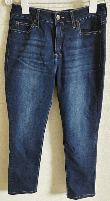 Lサイズ SHOO-LA-RUE 長ズボン ジーンズ ジーパン デニム 暖パン ストレッチ 紺色 秋冬拍卖