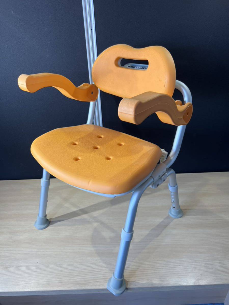 中古品 Panasonic シャワーチェア 折りたたみ バスチェア 介護用品 折りたたみ式 現状品 説明文必読拍卖