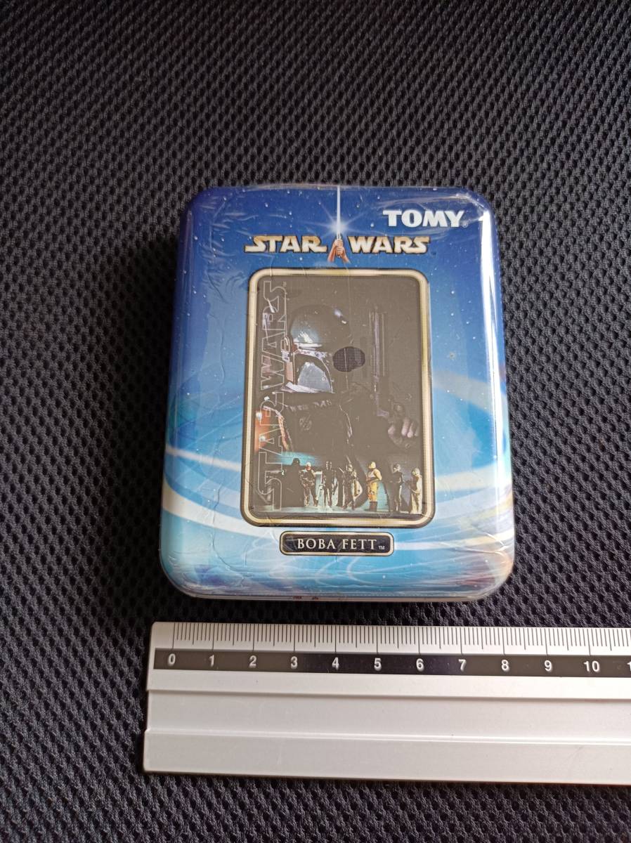 未使用 未開封 スターウォーズ缶パズル 46ピースパズル STAR WARS BOBA FETT 日本製 JAPAN puzzle ボバ・フェット tomy 拍卖