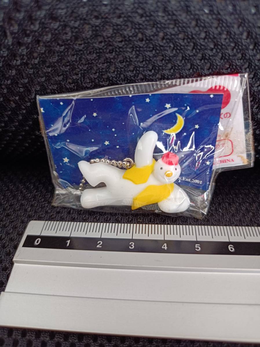 ■未開封 カルピス スノーマン マスコットキーホルダー by Raymond Briggs 日本 japan snowman拍卖