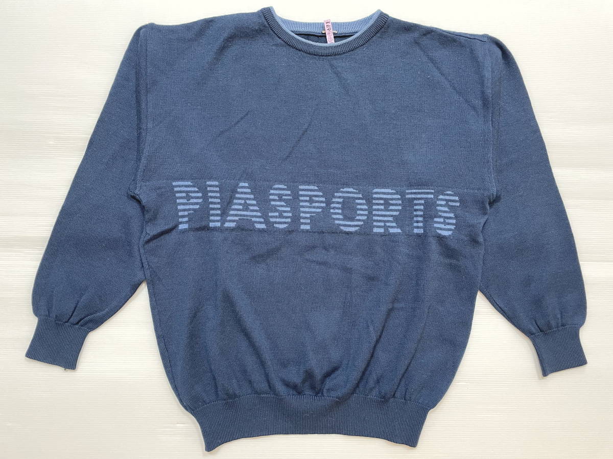 90年代 ピアスポーツ ニットセーター PIA SPORTS ライカ 正規品 サラっとした上質素材 石瀬4817拍卖