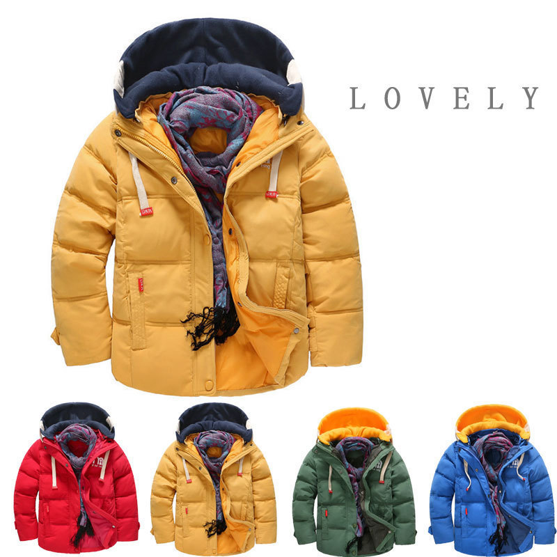 子供服 キッズ 子供 ダウンジャケット ベビー 中綿 ダウン 男女兼用 保温 アウター キッズコート 男の子 フード付き 秋冬通園拍卖