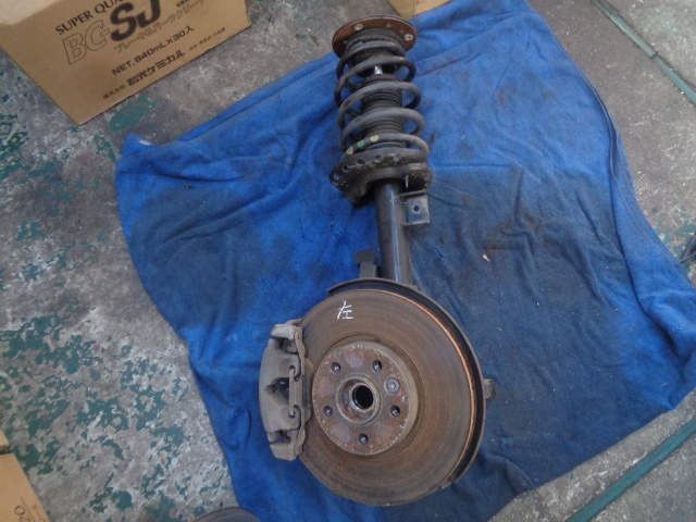 ボルボ S80 AB6324 純正 ハブナックル ブレーキローター キャリパー ストラット 付き フロント左拍卖