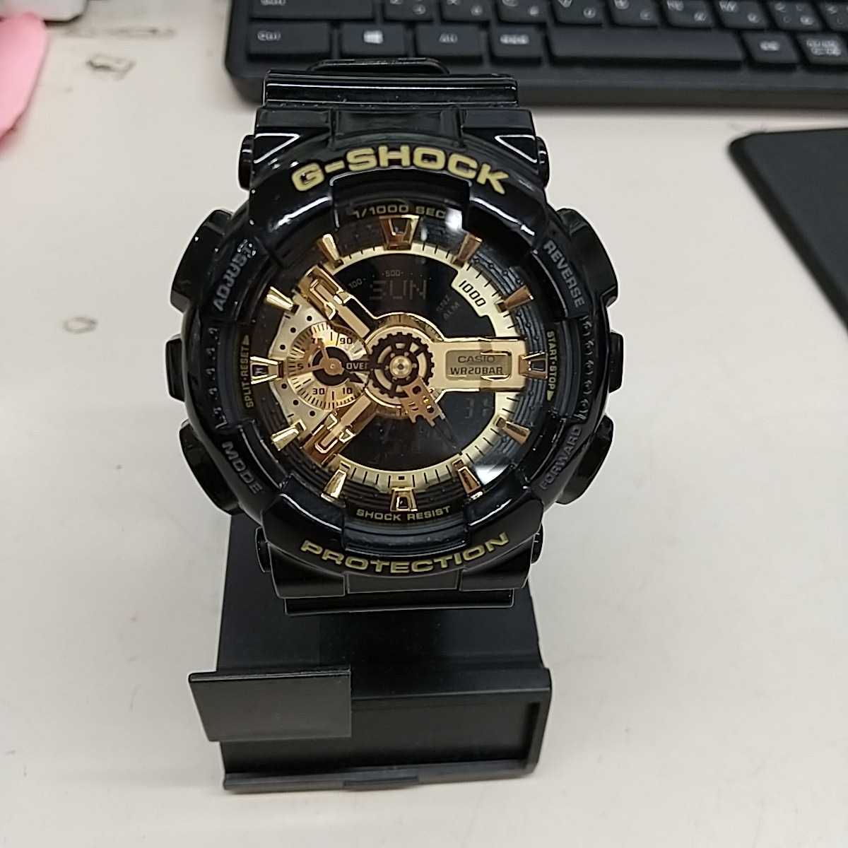 B2969 G-SHOCK GA-110GB クォーツ時計拍卖