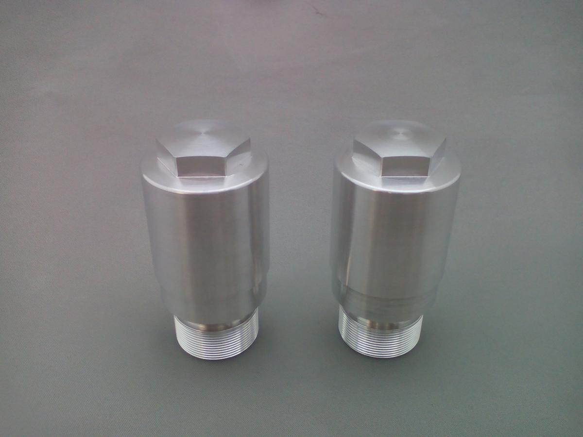 弁天部品 ビラーゴ250 フロントフォーク 変換ジョイント 33パイから43パイ(長さ35ミリ)へ拍卖