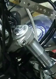 弁天部品 スズキ SV650S フロントフォークジョイント アダプター 40ミリ(車高上げ)(ロング化)(チョッパー)(セパハン)などに拍卖