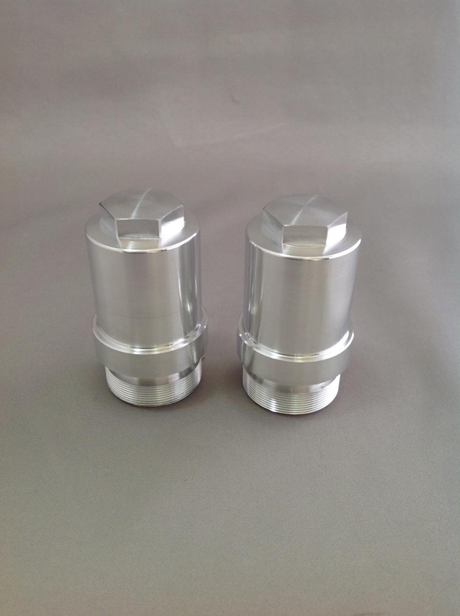 弁天部品 カワサキ BALIUS2 フロントフォーク 変換キット 39パイから38パイ(長さ35ミリ)へ拍卖