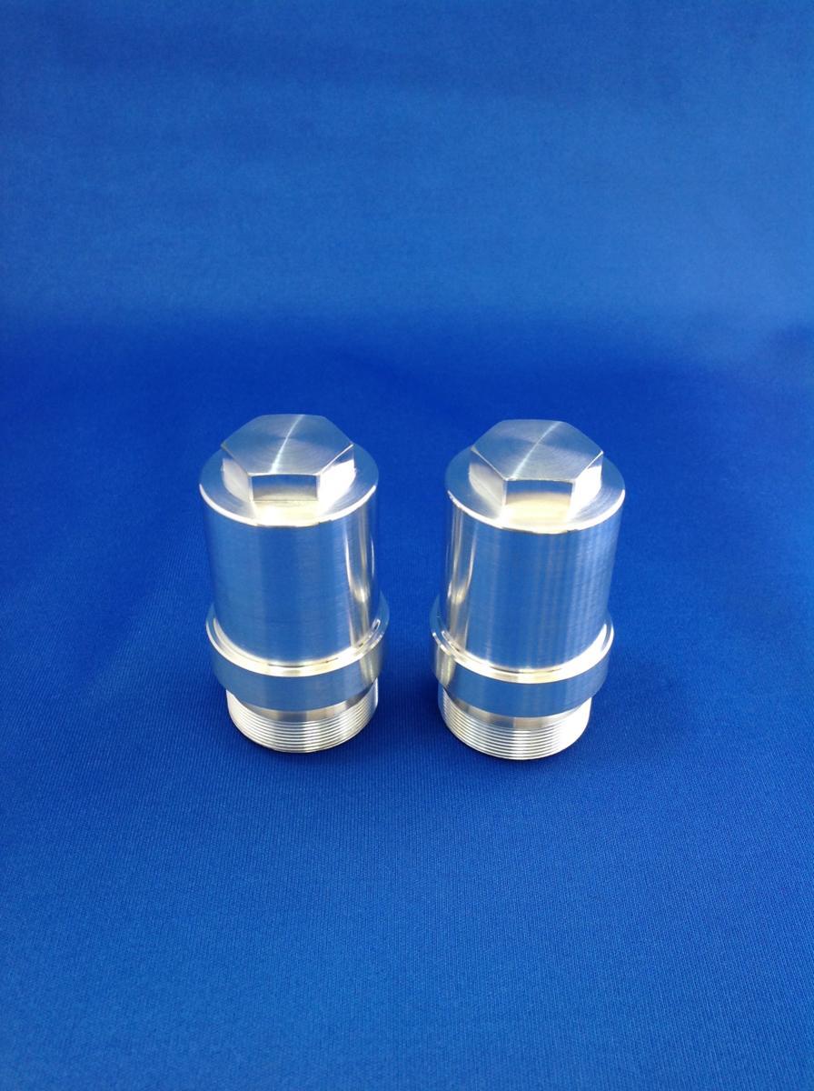 弁天部品 ゼファー1100 RS フロントフォーク 変換キット 43パイから35パイ(長さ35ミリ)へ拍卖