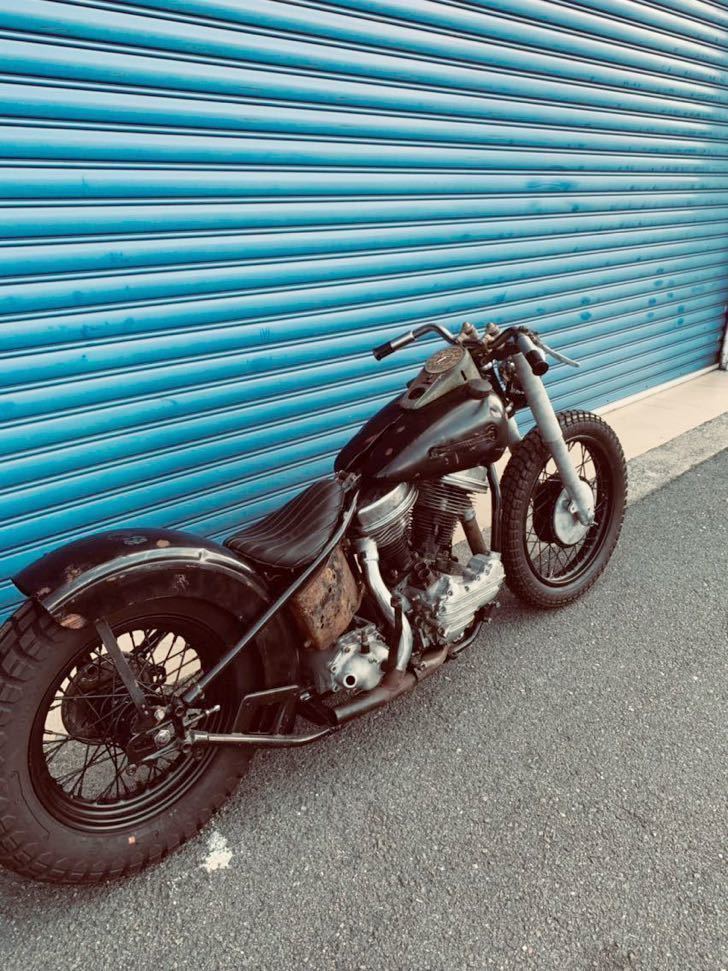 スピードスター フランダース スタイル ナロー レーサー ハンドル #3 クロームメッキ ナックル パン ショベル エボ拍卖