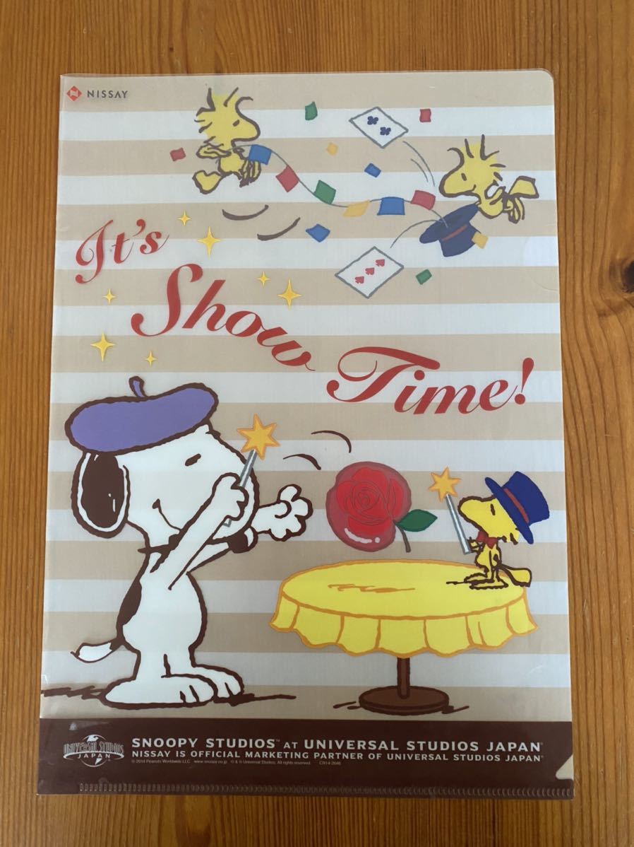 スヌーピー SNOOPY★クリアファイル★日本生命★USED拍卖