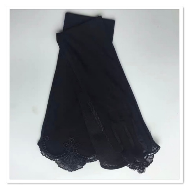 送料無料★UVカット手袋 ハンドカバー ロングタイプ 日焼け防止 紫外線対策 日焼け対策 アウトドア★ブラックCタイプ拍卖