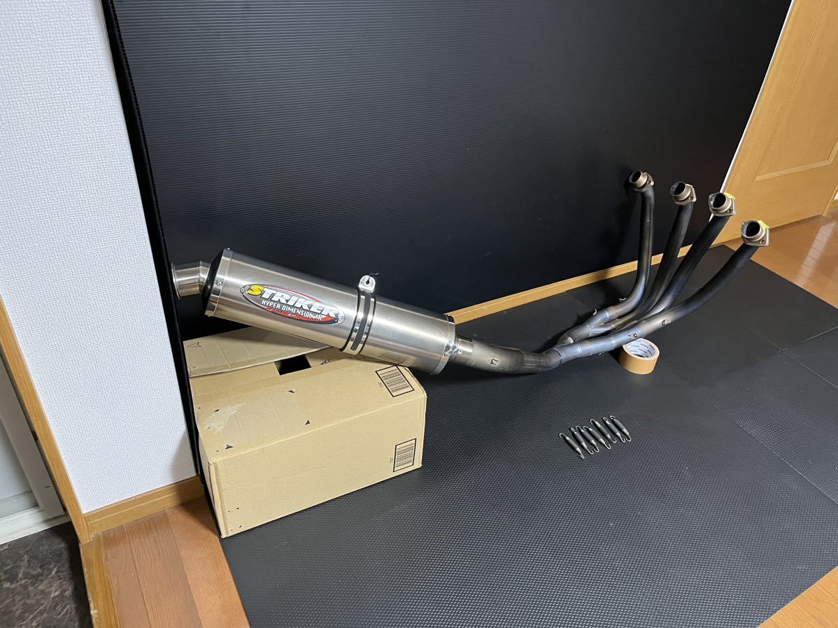 GSX-R1000 超人気!! 美品!! 本物 ストライカー フルチタン STRIKER K1 K2 K3 K4 ヨシムラ デビル devil アクラポ オーリンズ TMR FCR拍卖