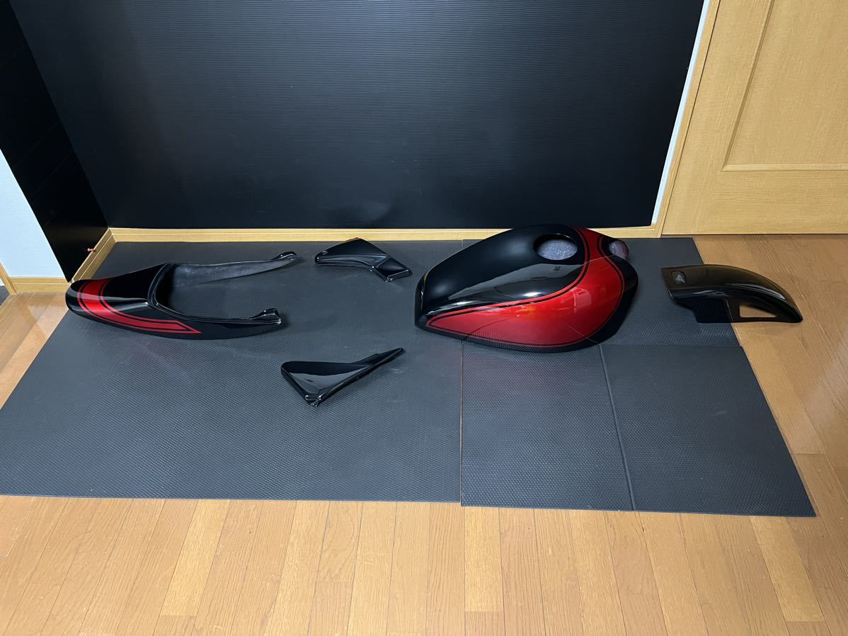 ゼファー400 ゼファーχ 激シブ!! Z2仕様 外装 フルセット!! ZⅡ 本物志向! ZEPHYR 旧車 カフェ BEET ドレミ ゼウス RPM オーリンズ拍卖