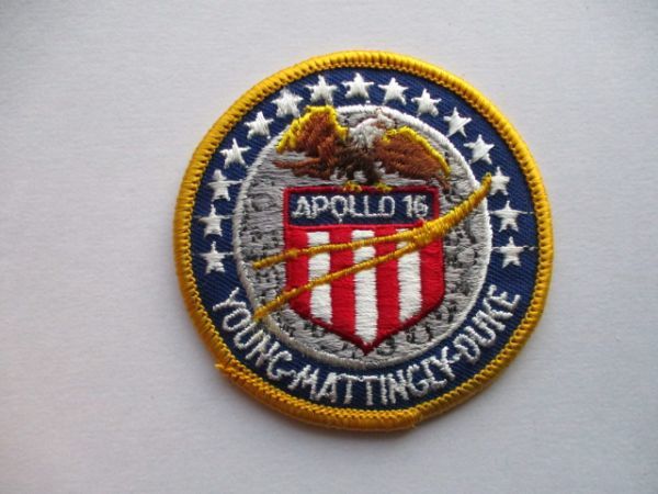 【送料無料】80s アポロ計画『アポロ16号』APOLLO16ワッペン/patchミッション徽章パッチUSAアップリケ宇宙飛行士ロケット宇宙船 U5拍卖
