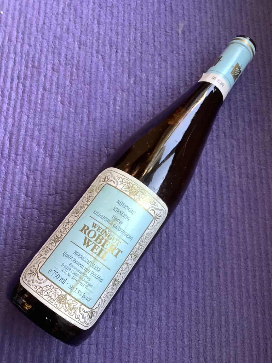 ワイン 空き瓶 ヴィンテージ90 ロバート ヴァイル ベーレンアウスレーゼ拍卖
