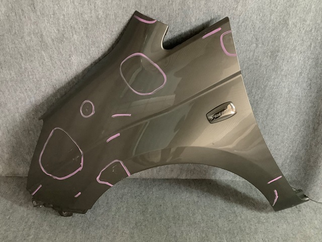 A1085-2F アイシス プラタナ フロント フェンダー 左 グレー系  ☆☆【送料要確認】拍卖