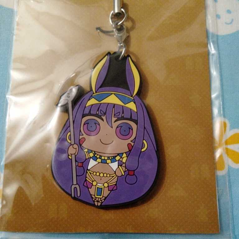 Fate Grand Order FGO 冬祭り 2017-2018 冬のファラオ大感謝祭 ストラップ キャスター ニトクリス 未開封新品 キーホルダー拍卖