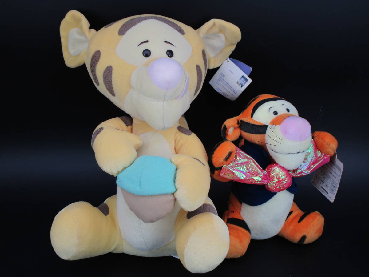 くまのプーさん ティガー ぬいぐるみ 34cm 22cm拍卖