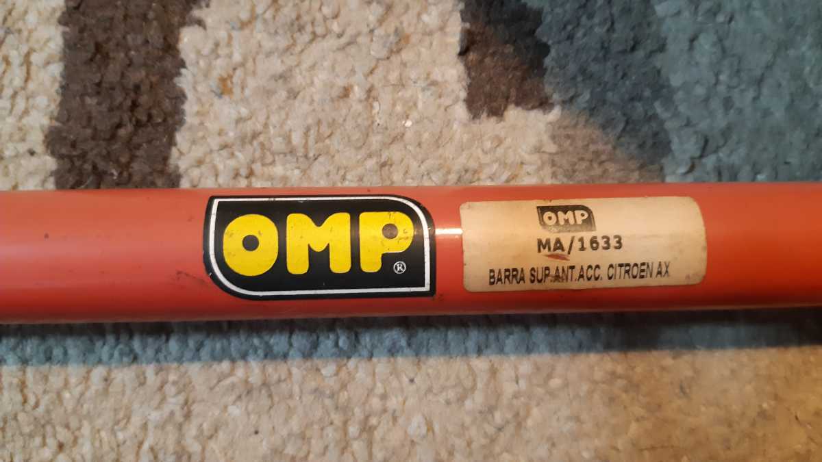 OMP シトロエンAX 新品 激レア サイドドラフト4スロ 装着 若しくは スポールに適合 ストラットタワーバー アッパー citroen ax sport 拍卖
