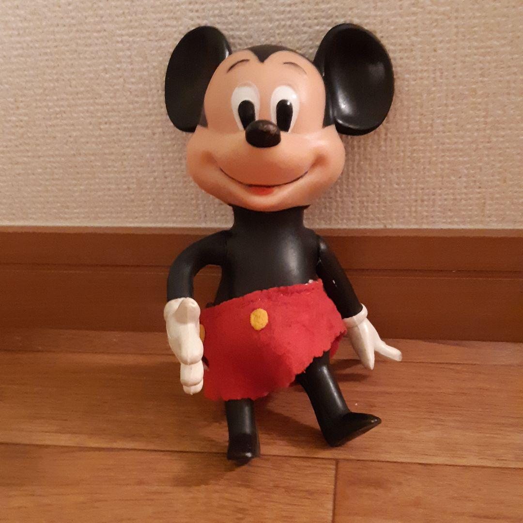 ☆アンティーク ミッキーマウス ソフビ人形☆拍卖