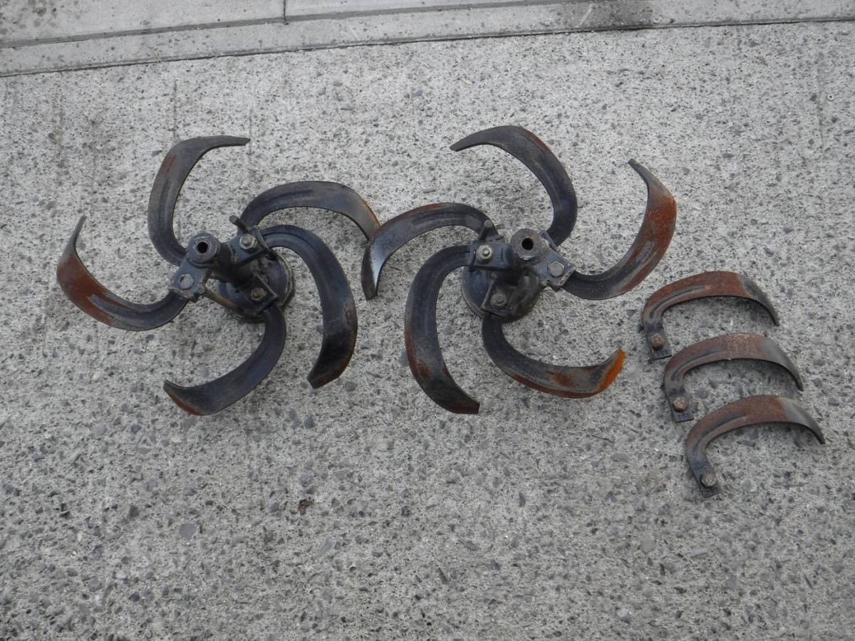 イセキ 耕うん機 KVR70-PHX 部品 爪軸 爪欠品あり拍卖