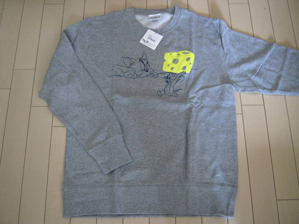 【新品】トムとジェリー*スウェット*トレーナー*メンズ L拍卖