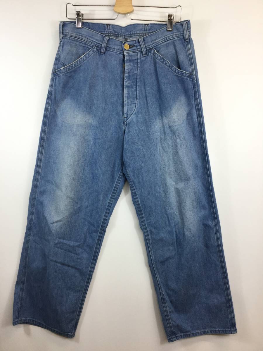LEE リー バックレースアップデニムパンツ Mサイズ デニム ペインター LM4802拍卖