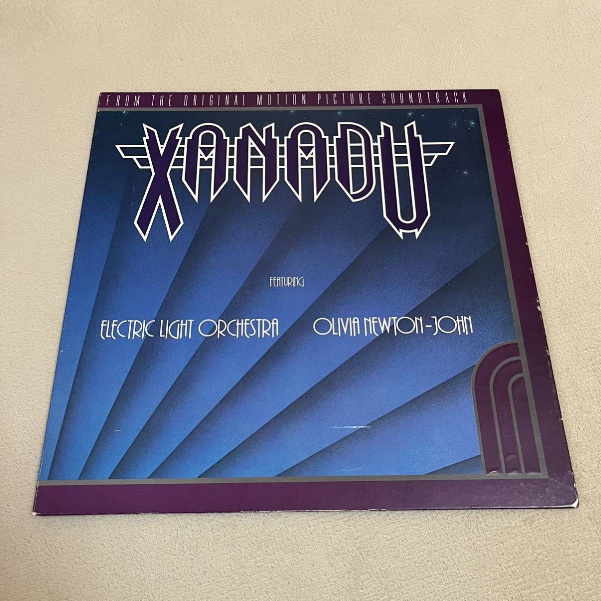 【国内盤】ザナドゥ オリジナルサウンドトラック XANADU ELO オリビアニュートンジョン /LP レコード / 25AP 1900/ ライナー有 / サントラ拍卖