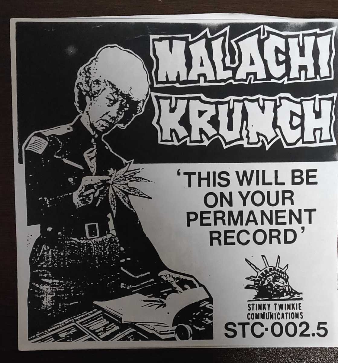 Malachi Krunch / Maggot 1992 US ハードコア拍卖