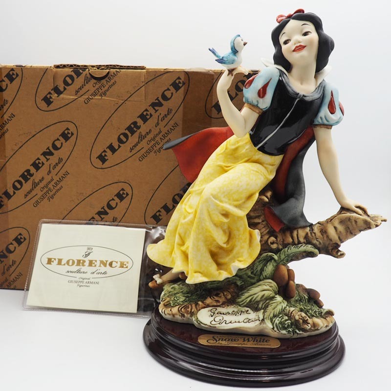 ジョゼッペ アルマーニ ディズニー フローレンス 白雪姫 青い鳥 0209C GIUSEPPE ARMANI DISNEY Snow White with a blue bird拍卖