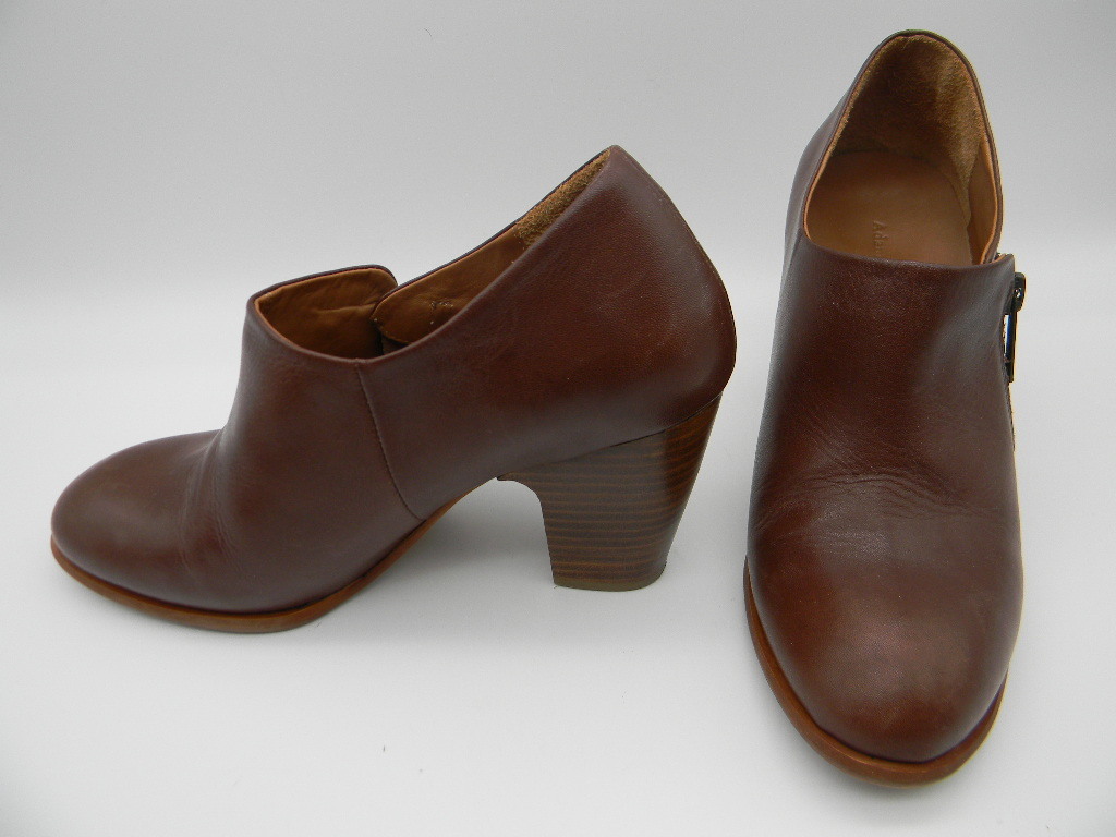 □◆【 Adam et Pope 】◆ 革靴(37)23.5cm位 ブーティ ブーツ パンプス ブラウン 茶色 アダムエテロペ拍卖