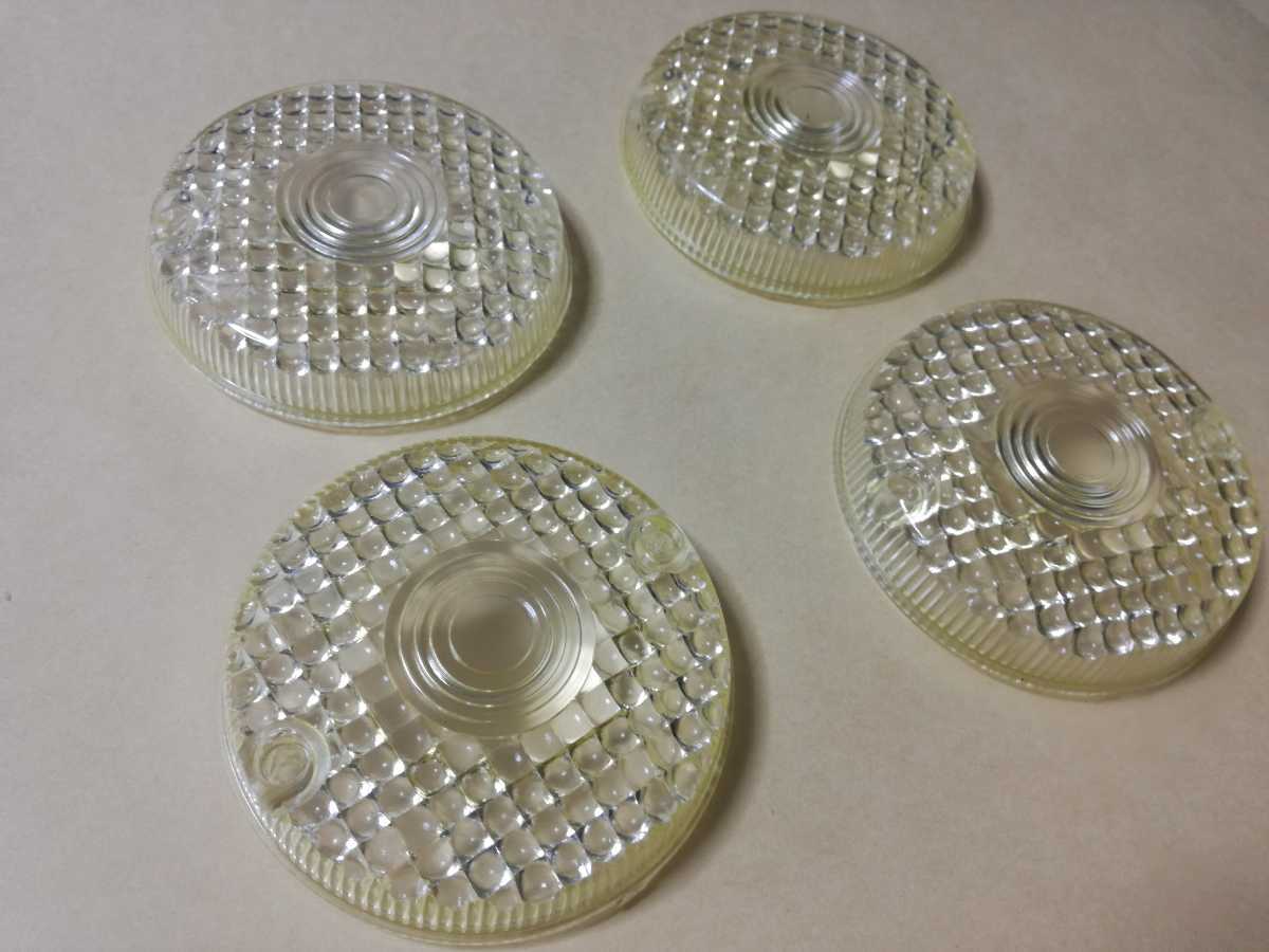 ペイペイ送料無料KAWASAKI KH250 KH400 黄ばみ タイプ ウインカー レンズ 新品 拍卖