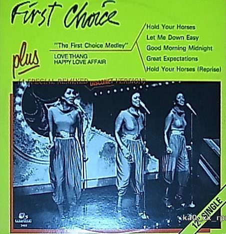 ★☆First Choice「The First Choice Medley (A Special Remixed Disconet Version)」☆★5点以上で送料無料!!!拍卖