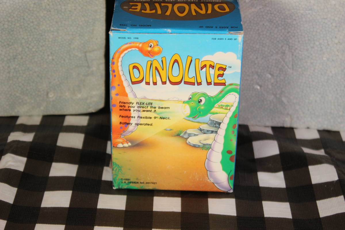 【未使用】DINOLITE かわいい恐竜のライト k25-5-y1拍卖
