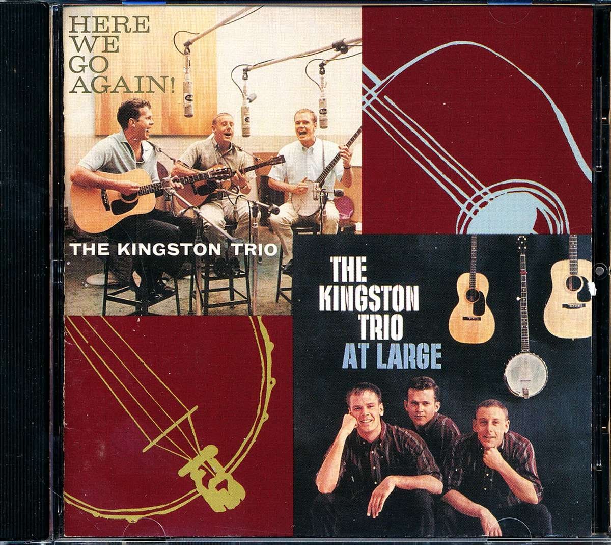 洋フォーク輸入盤┃キングストン・トリオ│Kingston Trio┃At Large/Here We Go Again│┃CAPITOLCDP-7967492│1991年┃管理6684拍卖