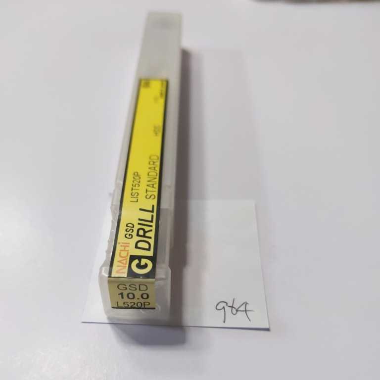 g64 ナチ NACHI Gスタンダードドリル 10.0 コーティング ストレート ツイスト 鉄工拍卖