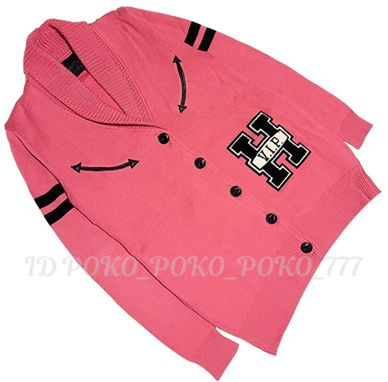 即決 送料無料 中古「良品」ヒステリックグラマー ワッペン カーディガン クリーニング済み R-B44拍卖